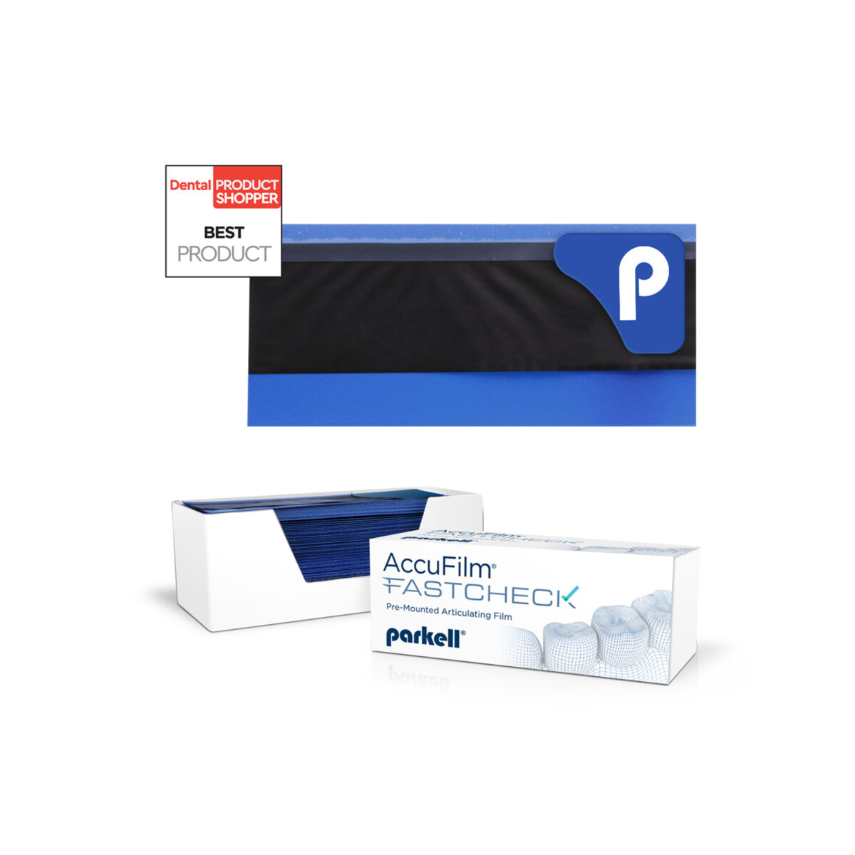 AccuFilm® FastCheck doppelseitig Blau/Blau